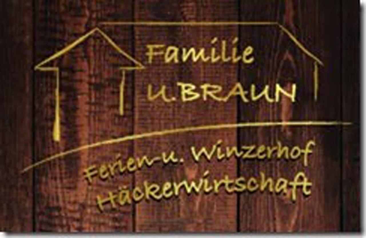 诺尔德海姆Ferien- Und Winzerhof Ute Braun公寓 外观 照片